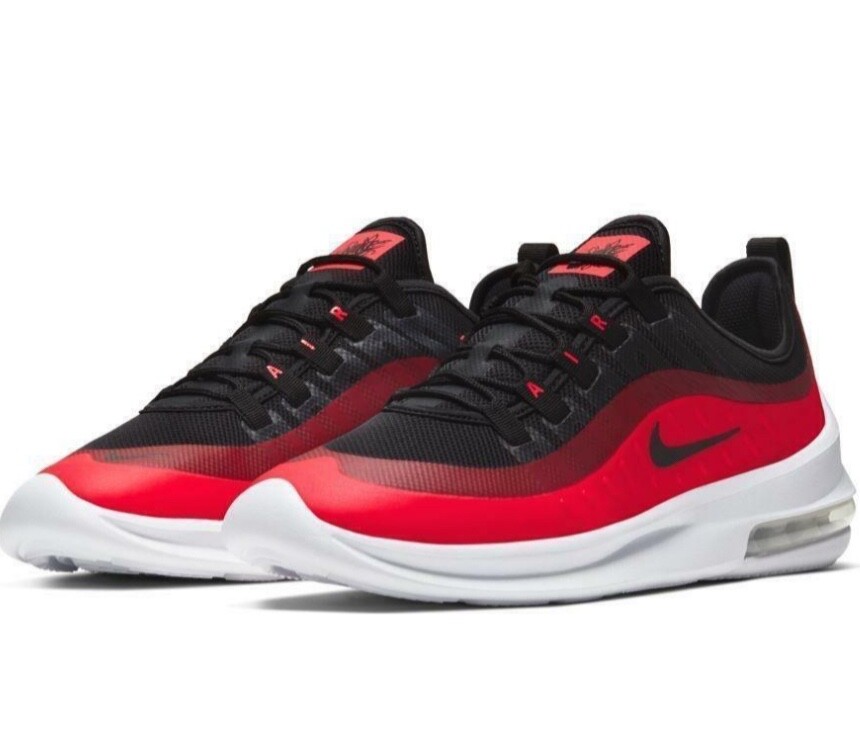 Size Nike Air Max Axis 'Ember Glow' Red, White, Black)