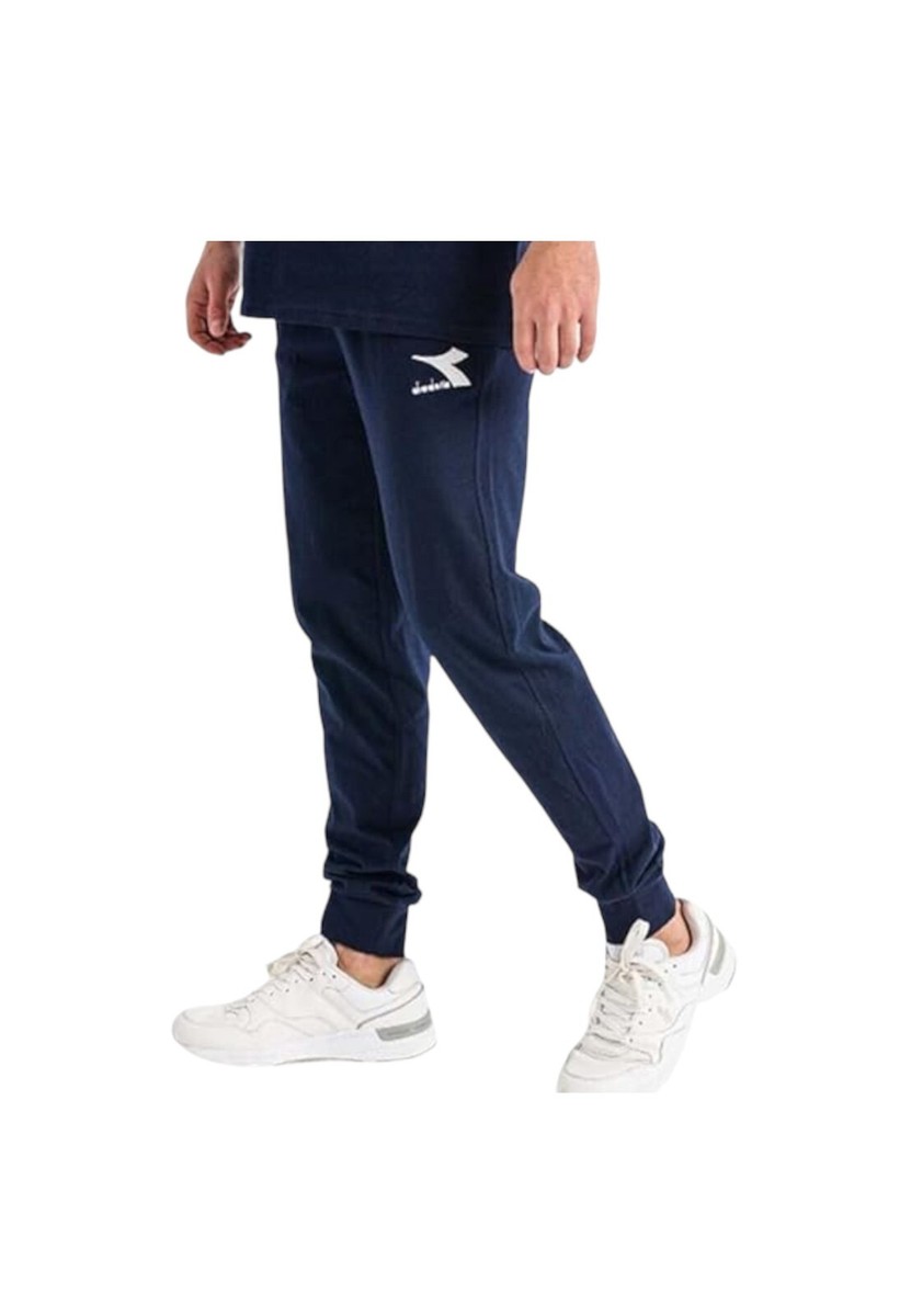 DIADORA PANTALONE TUTA UOMO 179487 01 60062 CUFF LIGHT CORE BLU