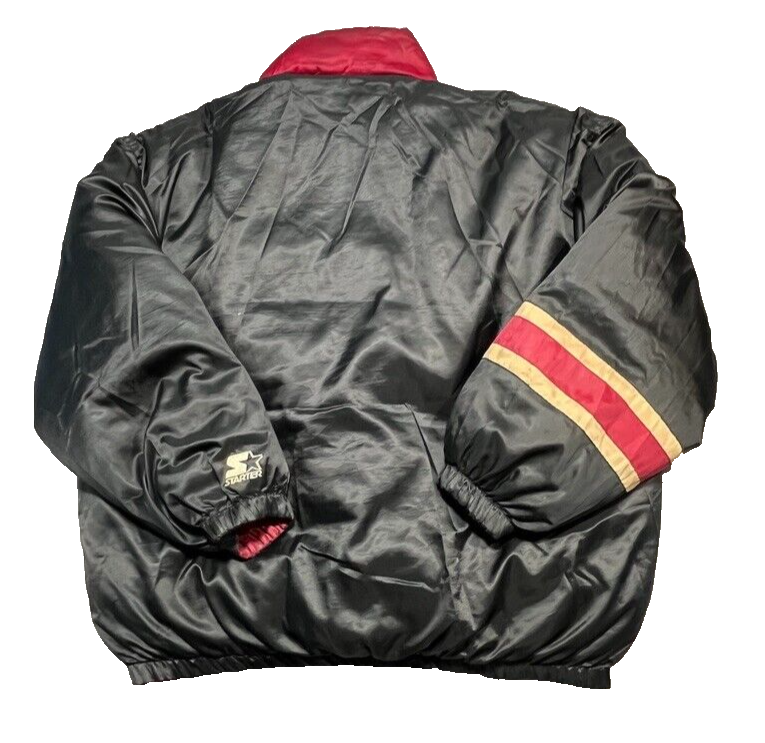 Vintage San Francisco 49ers Jacket Mens XL Starter Puffer