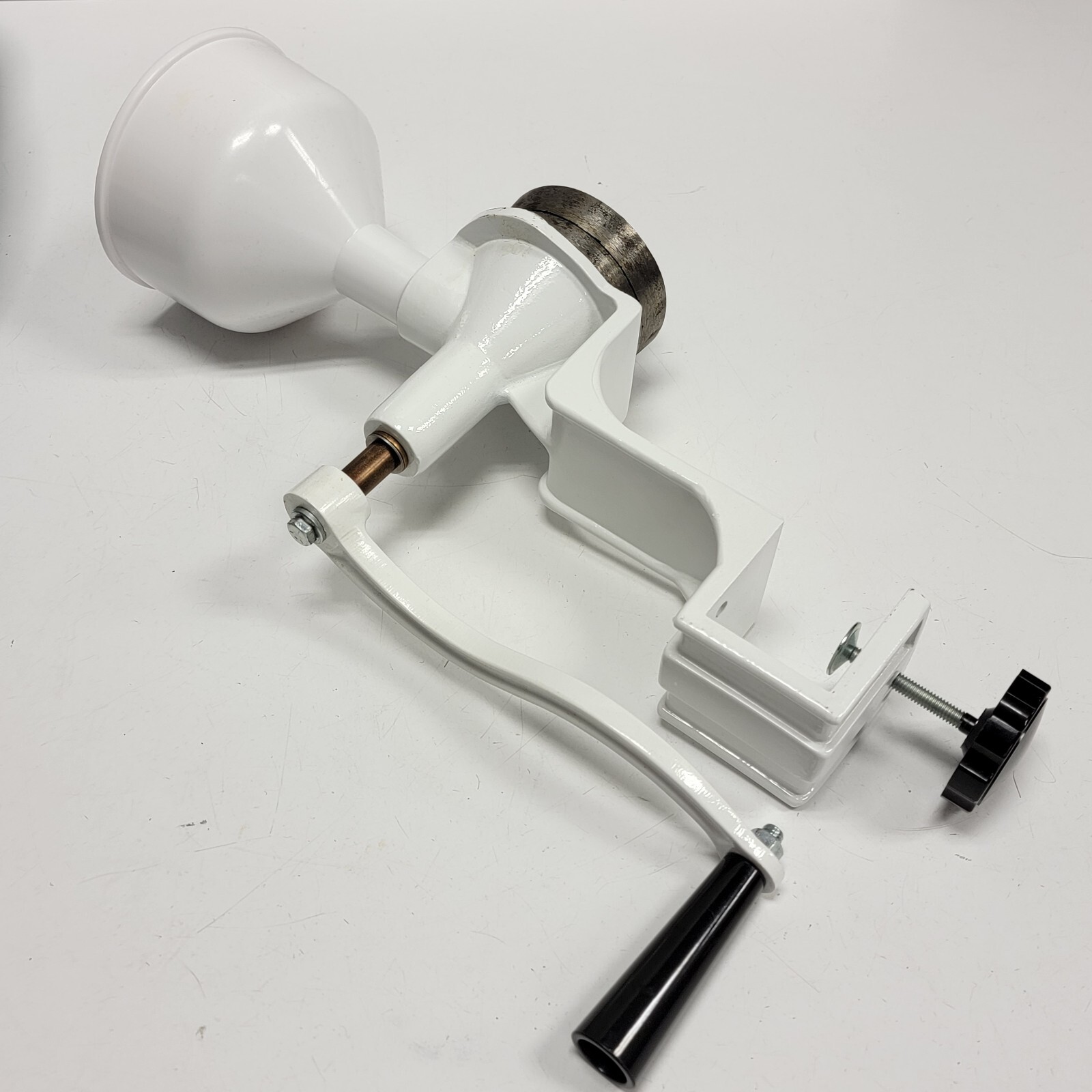 BARELY USED Lehman's "Our Best Grain Mill" Manual Hand Crank Grinder