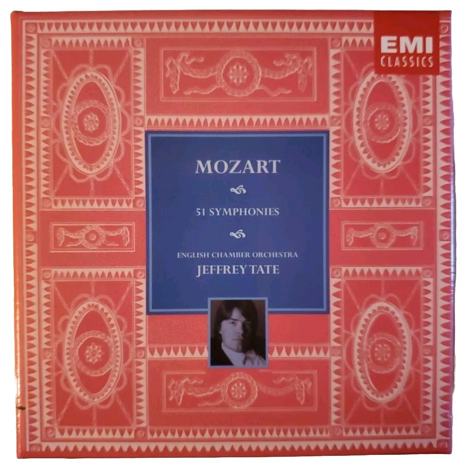 Mozart 51 Sinfonías 12 CD Orquesta de Cámara Inglesa Jeffrey Tate EMI Clásicos