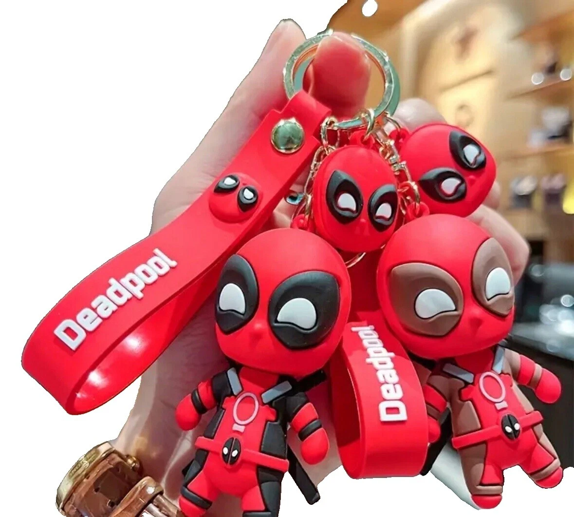 Marvel Superhéroe llaveros, anillos y estuches para hombres