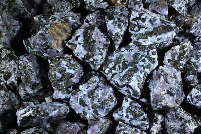 Indigo Gabbro - Rough Rocks for Tumbling - Bulk Wholesale options