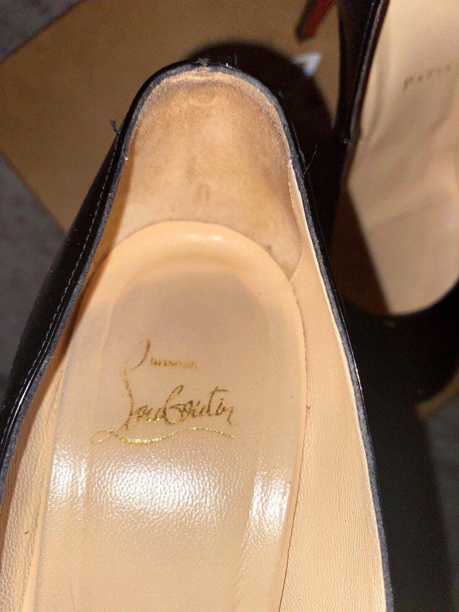 Christian Louboutin BIANCA 140 Patent leather black Size Christian Louboutin BIANCA 140 Patent leather black Size