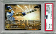 2017 Topps Stadium Club Bo Jackson Power Zone PSA GEM 10