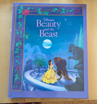 Disney Beauty & The Beast Hard Covered Story Book - New Mint