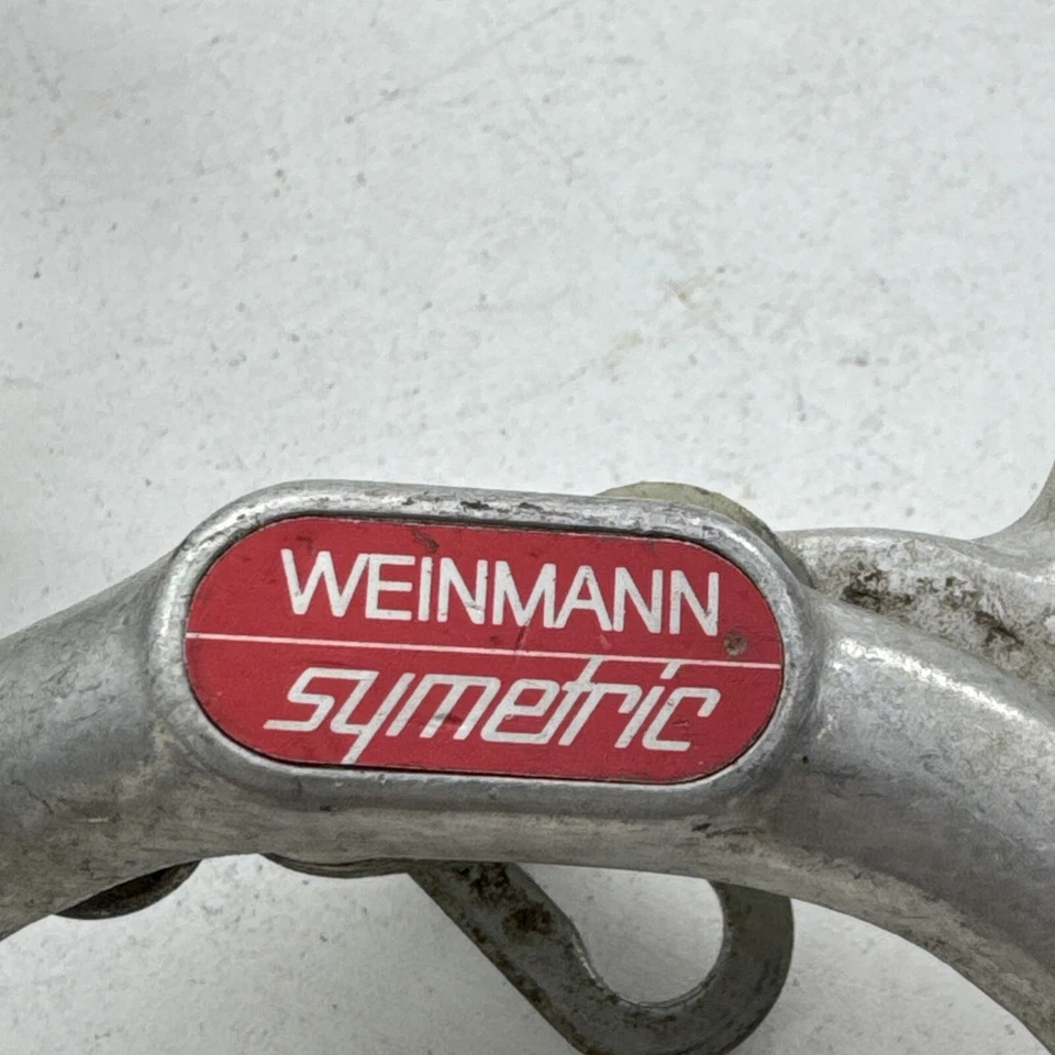 Juego de pinzas de freno simétricas Weinmann de colección 813 tracción lateral plateada bicicleta de carretera A64 Foto 2 de 4