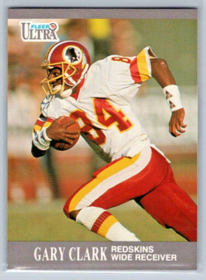 1991 Fleer Ultra Football - Gary Clark - Washington Redskins - Base - #270