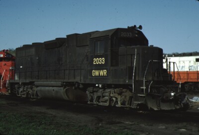 Gateway Western EMD GP38 Kodachrome Original Kodak Dia