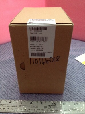 PHOENIX CONTACT POWER SUPPLY QUINT-PS-100-240AC/24DC/10 New in Box