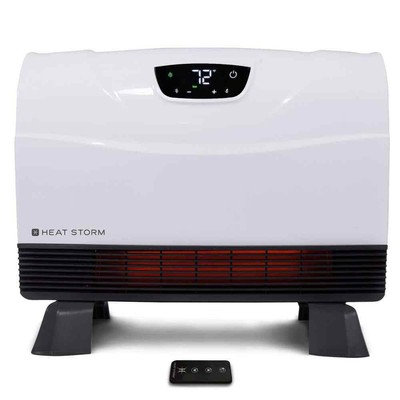 Phoenix Floor to Wall Unit 1,500-Watt Infrared Quartz Portable Heater with Built