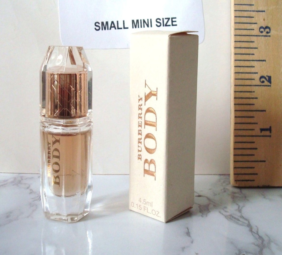 Burberry BODY COLLECTIBLE MINI Eau De Parfum:4.5ml Splash-10ml