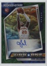 2021-22 Panini Chronicles Airborne Signatures Asia Jade John Collins Auto 2s2