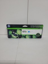 Genuine HP 971XL Cyan High Yield Ink Cartridge CN626AM New Sealed EXP 2016/2017