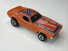 Hot Wheels Dodge DIXIE CHALLENGER Orange 1981 Mainline Vintage Diecast HK