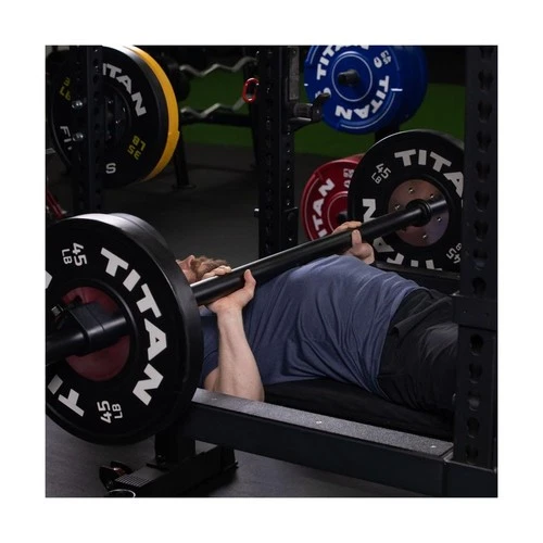 Titan Fitness Axle Barbell - Thumbnail 4
