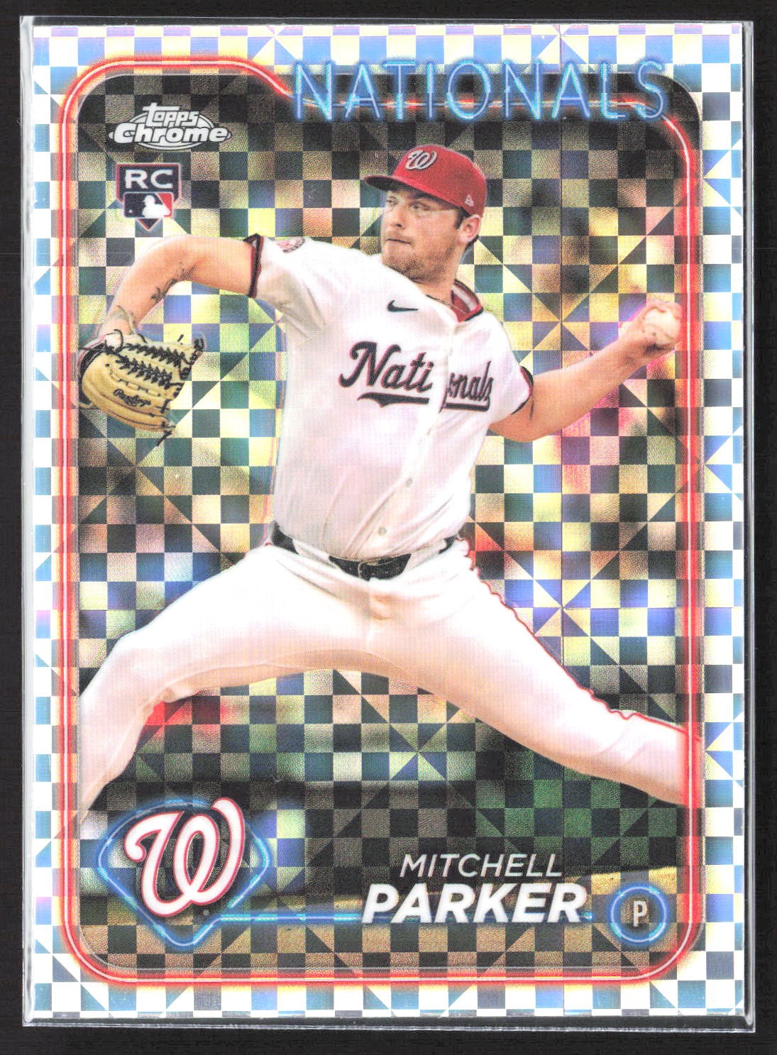 2024 Topps Chrome Update #USC13 Mitchell Parker X-Fractors