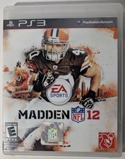 EA Sports Madden NFL 12 Sony PlayStation 3 PS3 Tested & Working no manual