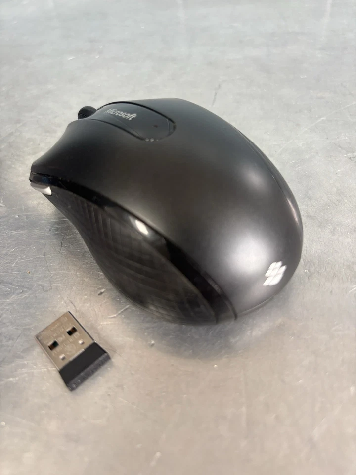 Microsoft 1383 1496 Wireless Mobile Mouse 4000 - Graphite With Receiver - Image 2 of 4