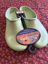Sloggers Women's Garden Clogs, Waterproof, Size 8. Lime Green Brand New !