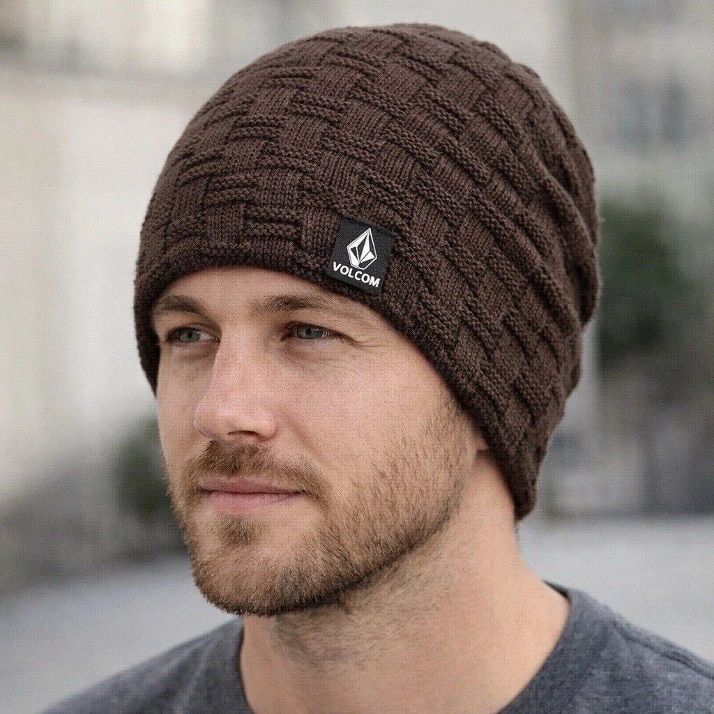 Volcom Power Beanie – Berretto Invernale Unisex – Colore Blu Cristallo – Taglia Unica