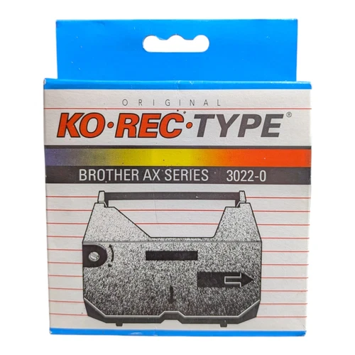 KO-REC-TYPE Ribbon Ink Cartridge for Brother AX Series 3022-0 Replaces No. 1030