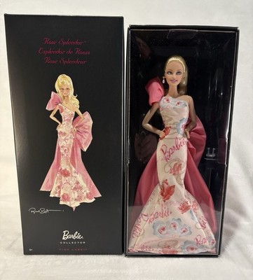 Rose Splendor Barbie - Pink Label Collection 2010 Mattel T4349 NIB