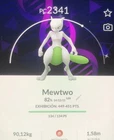 Trade✨shiny Mewtwo with Go Fest 2026 Background ✨Pokemon (Reg. Trade)
