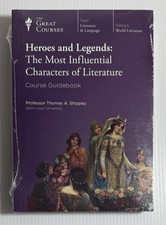 Great Courses: Heroes and Legends - DVDs & Guidebook New Sealed