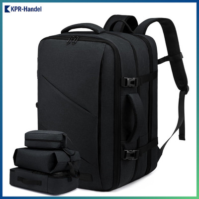 Handgepäck Rucksack 30L für 15,6 Zoll Laptop, Schwarz, Travel Backpack