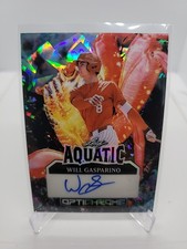 2025 Leaf Optichrome Will Gasparino Auto 1/1 Aquatic Crab Silver Cracked Ice 