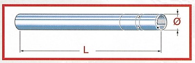 Tarozzi fork standpipe Yamaha XT 660 R 04-11 (piece)
