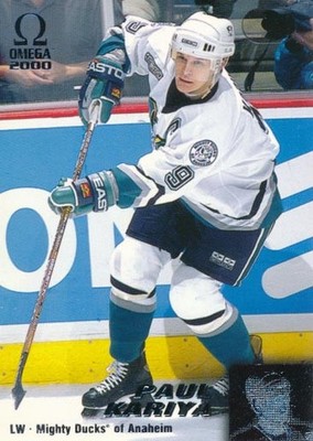 1999-00 Pacific Omega #3 PAUL KARIYA - Anaheim Mighty Ducks