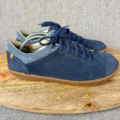 El Naturalista Meteo Multi Leather Ocean Shoes Mens 42 8.5 Low Top Sneakers