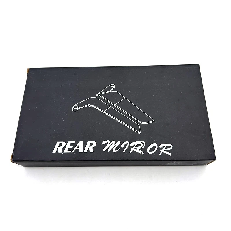 Espejos retrovisores rectangulares moto 8mm/10mm para Honda Suzuki YAMAHA KAWASAKI Foto 4 de 4