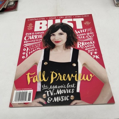 BUST magazine CARRIE Brownstein GABY Hoffmann BROOKE CANDY Caitlin Moran