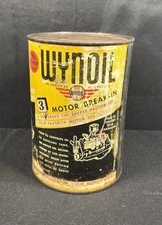 1930s Scarce Metal Wynoil Motor Break In 1 Qt Can