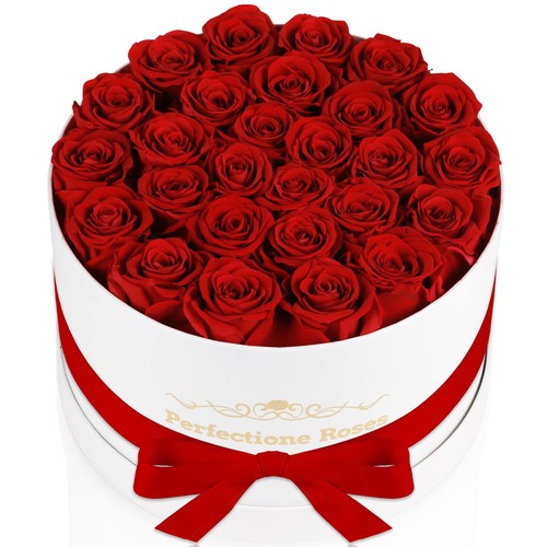 Forever Real Roses in a Box, Preserved Rose That Last Up to 3 Years, Flowers ...