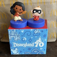 McDONALD'S Happy Meal Toys DISNEYLAND 70th ANNIVERSARY Jak Jak Moana