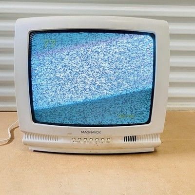 Vintage Philips Gaming TV Magnavox 13  CRTV PR1396 X121 Retro Gaming Tested