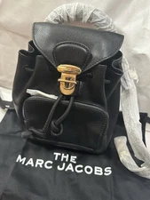 New Marc Jacobs Small Faux Leather Bubble Backpack,Retail $350