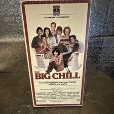The Big Chill VHS 1983 R Full Screen NTSC RCA...