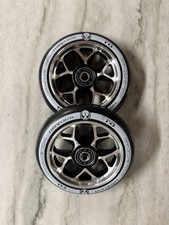 2 - Phoenix F8 Alloy Core Wheel 110mm ABEC-9 bearings - Black/Black - NEW