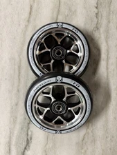 2 - Phoenix F8 Alloy Core Wheel 110mm ABEC-9 bearings - Black/Black - NEW