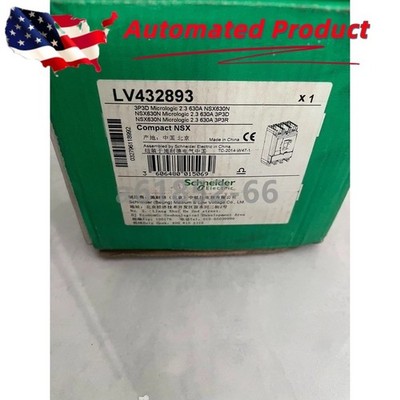 1PC New Schneider LV432893 Circuit breaker Compact NSX630N 50KA 3P3D 630A