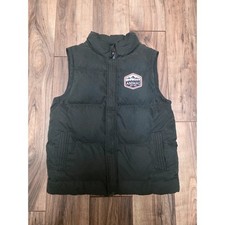 Animal Vintage Puffa Gilet Mens Large Black