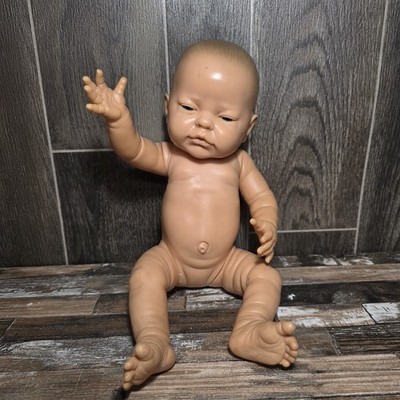Berjusa 1985 Lifelike Baby Doll  Infant Newborn 80s Girl Vintage Berenguer Vinyl
