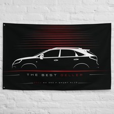 RX 350 F-Sport AL10 2009 Car Silhouette Flag 3x5 ft Garage Banner Wall Decor