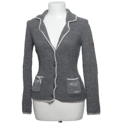 Spieth & Wensky, Strickjacke, Damen, Größe: XS, Grau/Beige, Polyester/Wolle #l2w