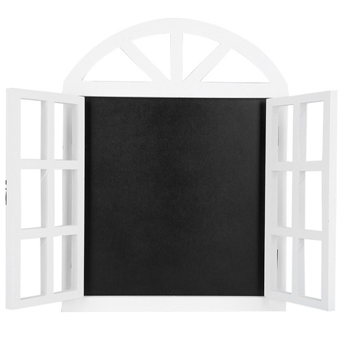 Wood Blinds Message Board Chalkboard Rustic Blank Window Wall Prompt . - Picture 5 of 20